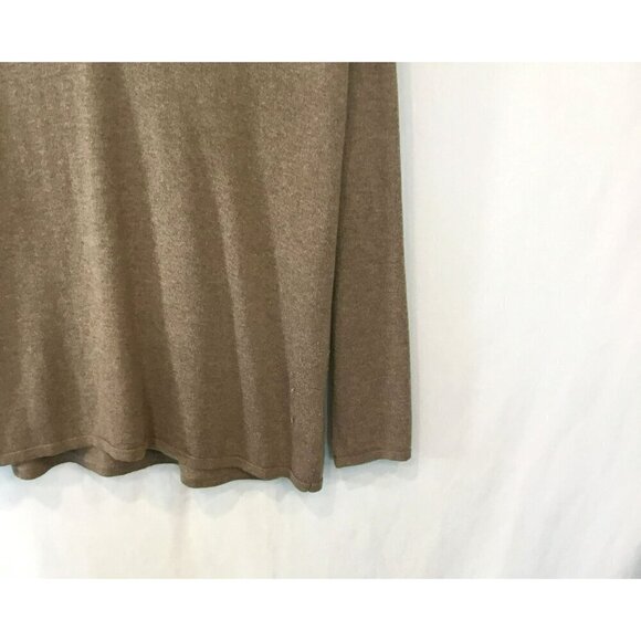 Roz & Ali V-Neck Sweater Long Sleeve Button Accent Pullover Women's Size Large - Picture 3 of 9